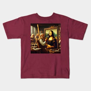 The Painter . Kids T-Shirt